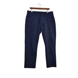 Public Rec Dealmaker Chino Pants Men's 36x26.5 (Actual) Blue Performance - READ